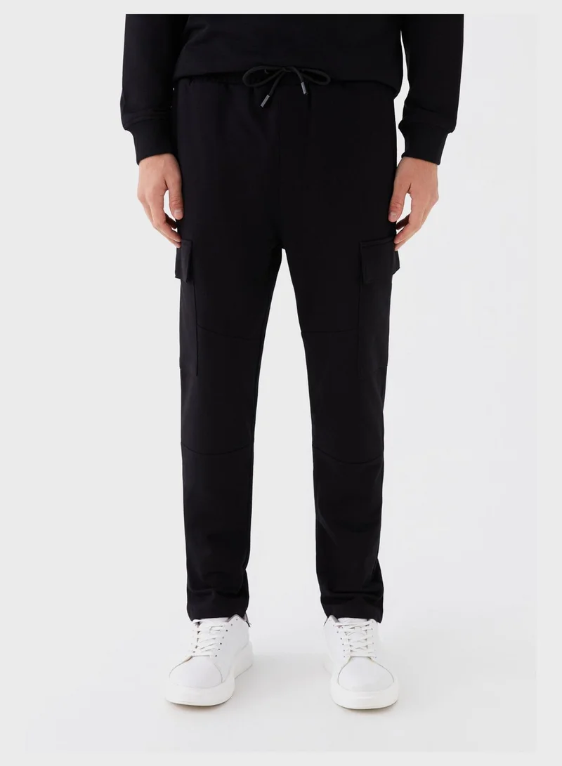 ال سي وايكيكي Essential Drawstring Cargo Trousers
