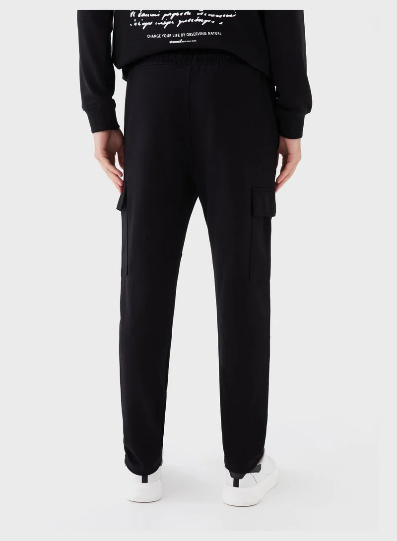 ال سي وايكيكي Essential Drawstring Cargo Trousers