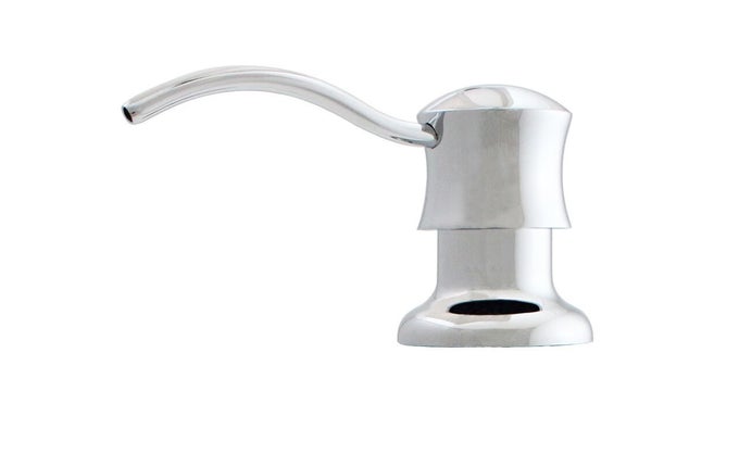 K612PC PREMIUM STYLE SOAP OR LOTION DISPENSER WITH LARGE CAPACITY BOTTLE 16 OZ POLISHED CHROME