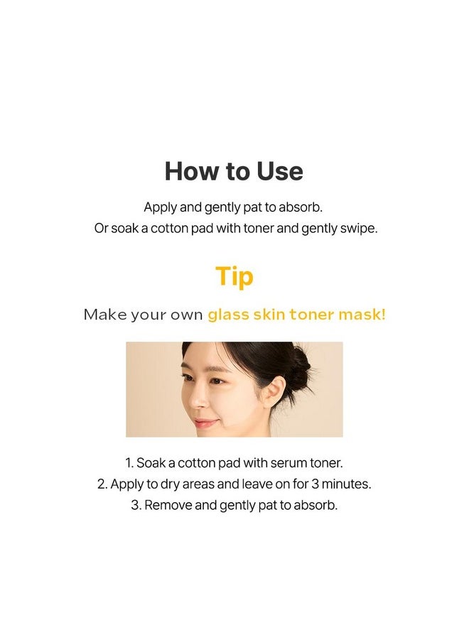 d'alba Piedmont - White Truffle Moisturizing Serum Toner, Glass Skin With Double Vitamin Skincare, Face Moisturizer, Korean Skin Care (6.08Fl. Oz) - Image 1