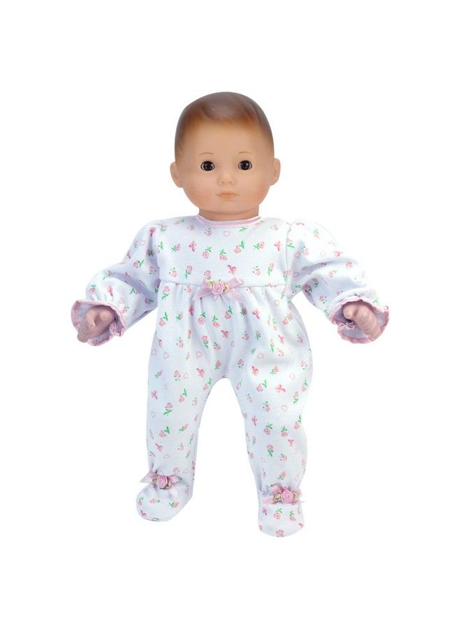 Sophia's 15 Inch Baby Doll Pajamas Floral Print Doll Sleeper Perfect For Bedtime Fits 15" Baby Doll! 15 Inch Floral Print Sleeper With Gift Bag; Doll Not Included  - Image 5