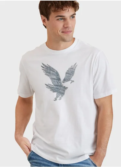 American Eagle Graphic Crew Neck T-Shirt