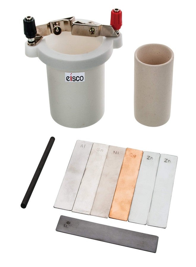 Eisco Labs Student Voltaic Cell & Porous Cup with Experiment Guide - Image 1