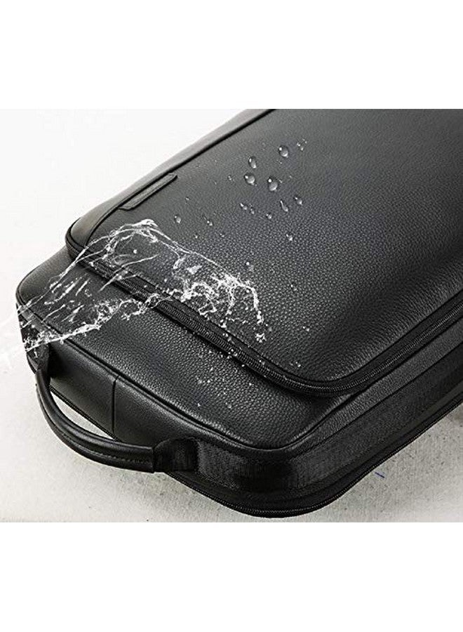 كونتاكتس حقيبة ظهر قياسية متعددة الاستخدامات لأجهزة الكمبيوتر المحمولة مقاس 15 بوصة مع منفذ شحن USB | حقيبة ظهر متعددة الوظائف (أسود) - Image 4