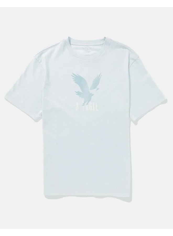 امريكان ايجل Logo Graphic Crew Neck T-Shirt