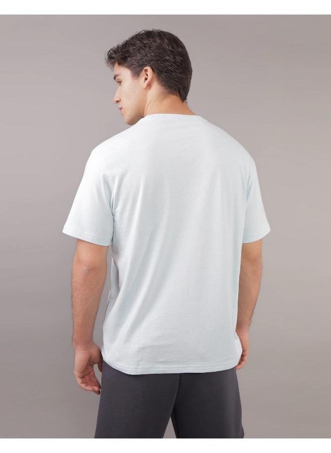 American Eagle Logo Graphic Crew Neck T-Shirt  - Image 2
