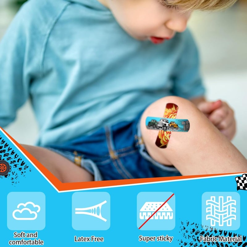 Panelee لصقات لاصقة للأطفال 120 قطعة من حيوانات المزرعة الكلاب شاحنات البناء الوحش 20 نمط كلب جرو لطيف مقاوم للماء وقابل للتنفس للأطفال الفتيات الأولاد الأطفال الصغار شاحنات الوحش - Image 3