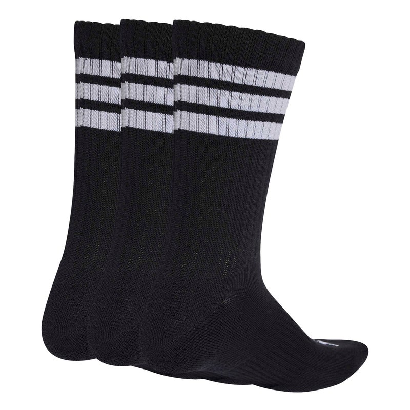adidas 3-Stripes Cushioned Crew Socks 3 Pair Pack - Image 1