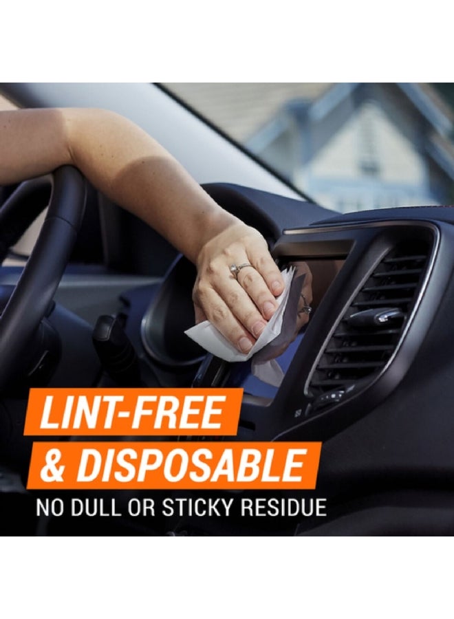ARMOR ALL 30-Piece Lint Free and Disposable Car Disinfectant Wipes Set White 10 x 8 x 3 cm 19472 - Image 3