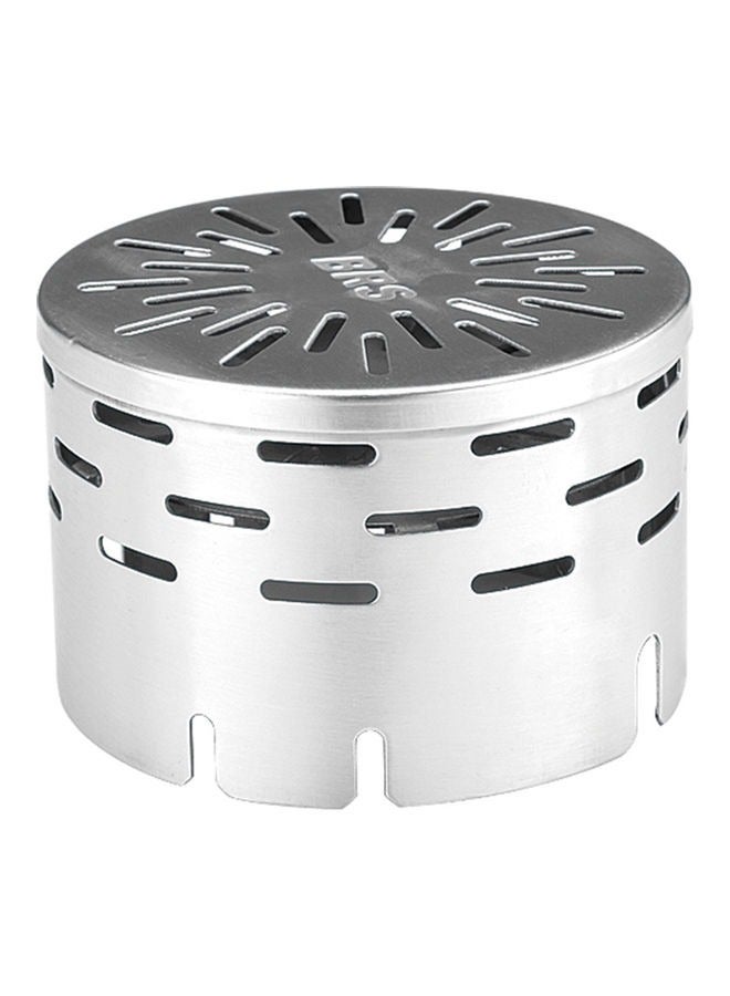 Generic Camping Mini Heater Cover, Stainless Steel Camping Tent Heating Cover Portable Camping Warming Stove Cover Traveling, Backpacking  - Image 1