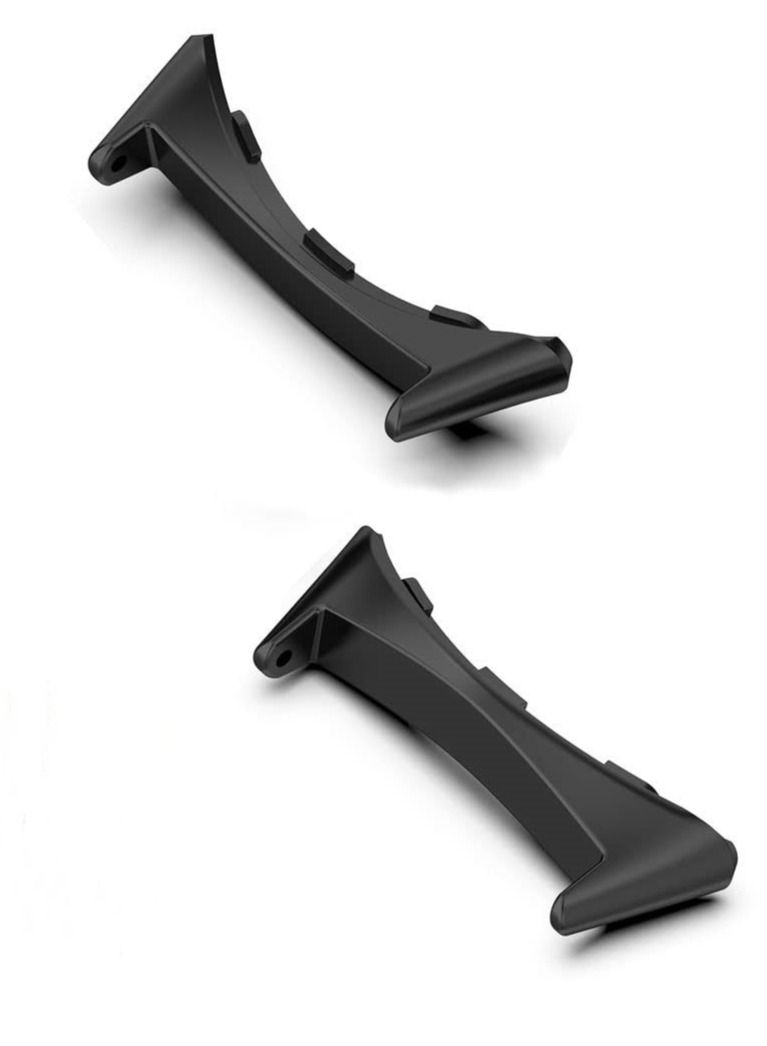 2PCS Metal Connector Link for Google Pixel Watch Band Smartwatch Adapters for Pixel Watch Accessories Compatible Bandwidth 20mm (black) - Image 1