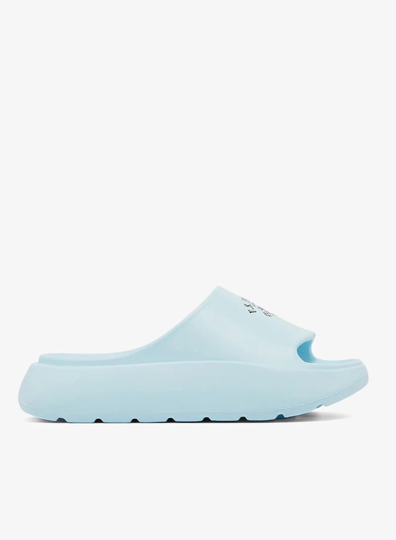 U.S. Polo Assn. Light Blue Women's Light Blue Slides - High-Quality Sole Lightweight Shoes & Trendy Design for Women | Best Price UAE