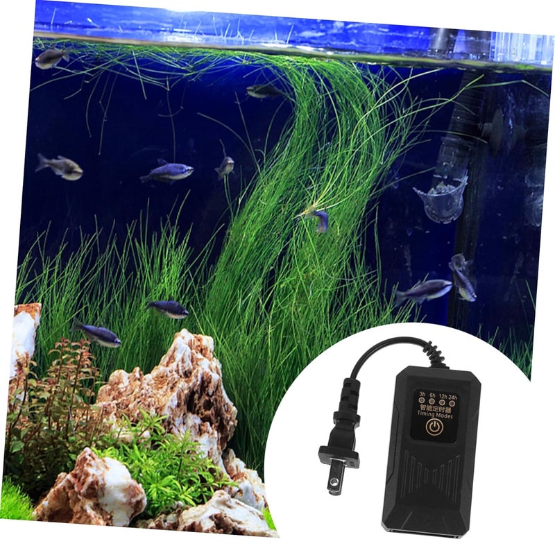 Fish Tank Light Timer Aquarium Controller Easy to Use Stage Timed for Home Aquariums Compatible Voltage Efficient Practical Fish Care - Image 5