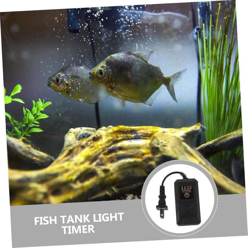Fish Tank Light Timer Aquarium Controller Easy to Use Stage Timed for Home Aquariums Compatible Voltage Efficient Practical Fish Care - Image 4