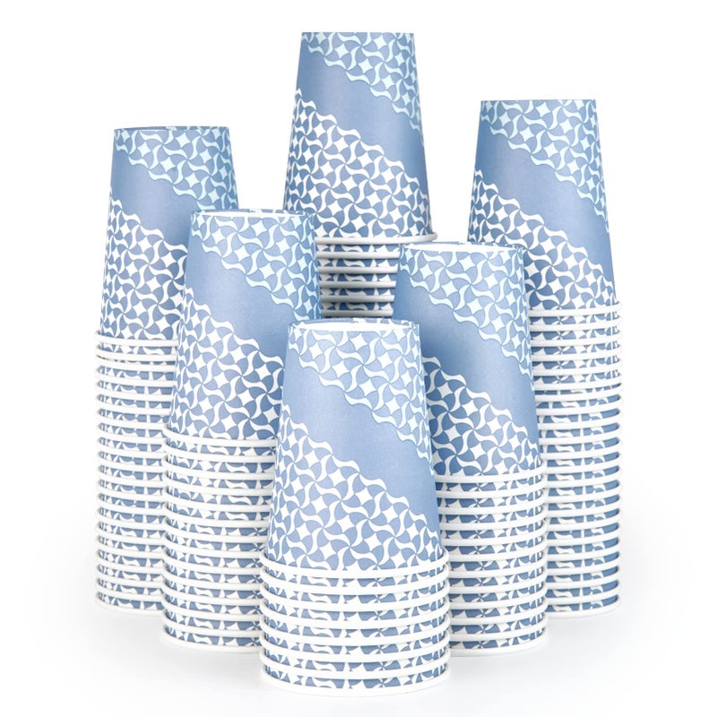 MUCHII Paper Coffee Cups 12 oz 240 Count Disposable Coffee Paper Cup Paper Drinking Cups for Hot Beverage