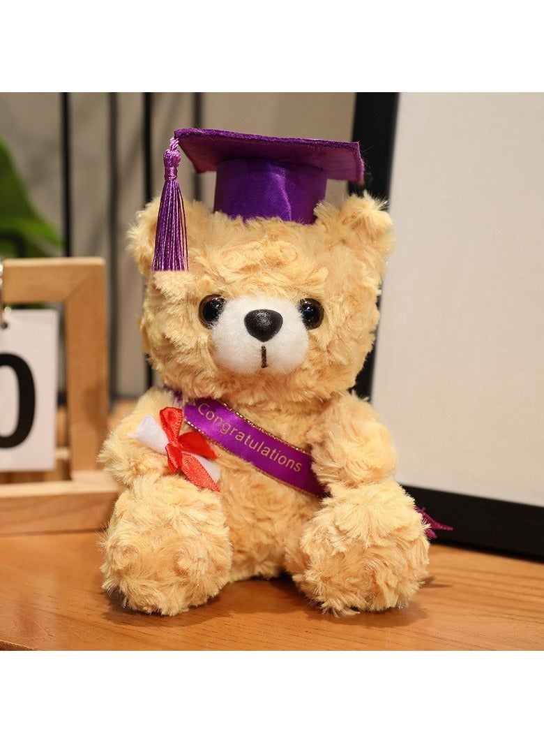 general Dr.Graduation Plush, Giant Plush Doll, Cute Animal PhD Toy, Gift for Kids, Girls, and Boys