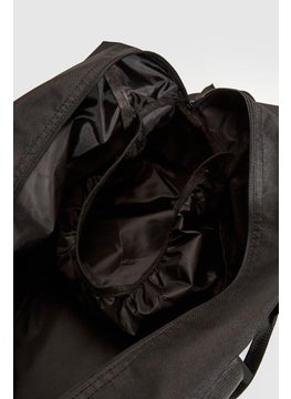 Trend Shoe Compartment Sports Travel Bag Black 17830  - Image 4
