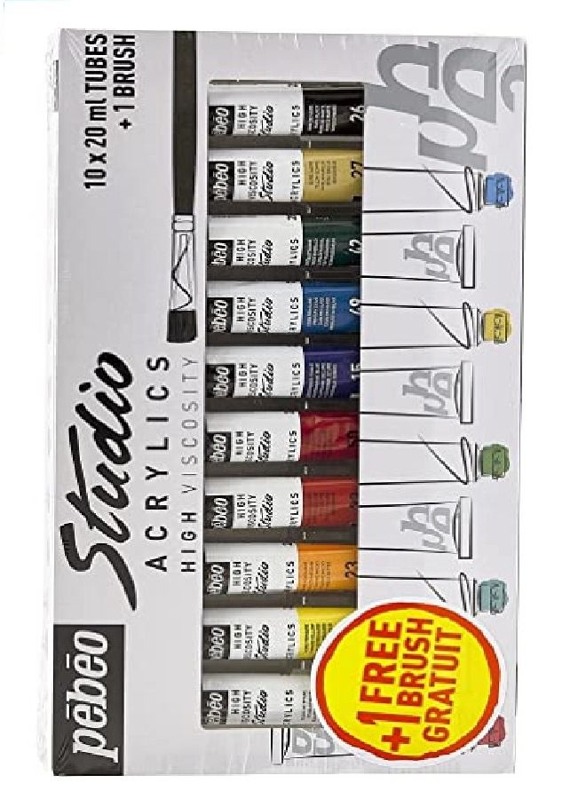 Pebeo STUDIO ACRYLICS HIGH VISCOSITY