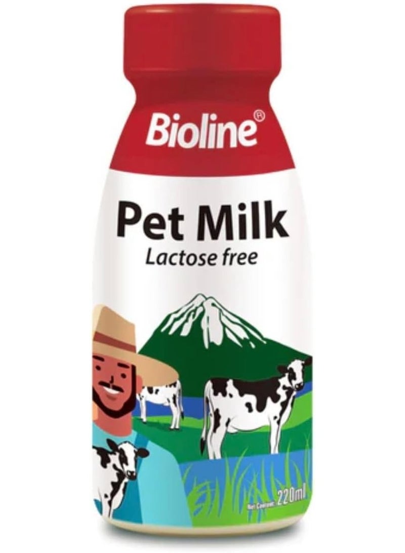 بايولاين حليب بيولين للحيوانات الاليفة للقطط والكلاب 220 مل - Image 1
