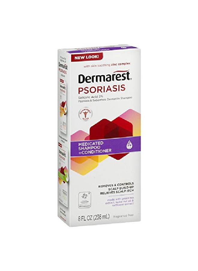 Dermarest Psoriasis Medicated Shampoo plus Conditioner | 8Ounces | 1Unit - Image 4