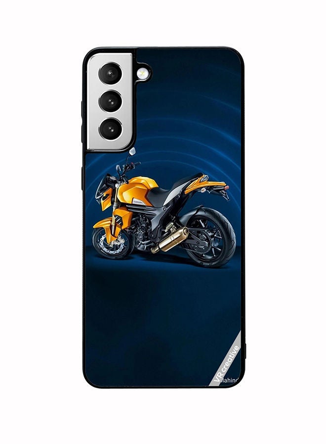 VR CREATIVE Protective Case Cover For Samsung Galaxy S22 5G Bike Design Multicolour - Image 1