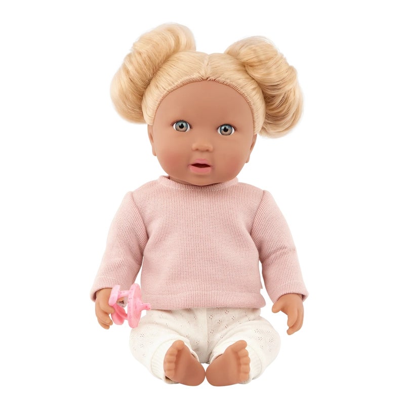 لولا بيبي دمية طفل بشعر أشقر مموج 14بوصة - LBY7270Z - Image 2