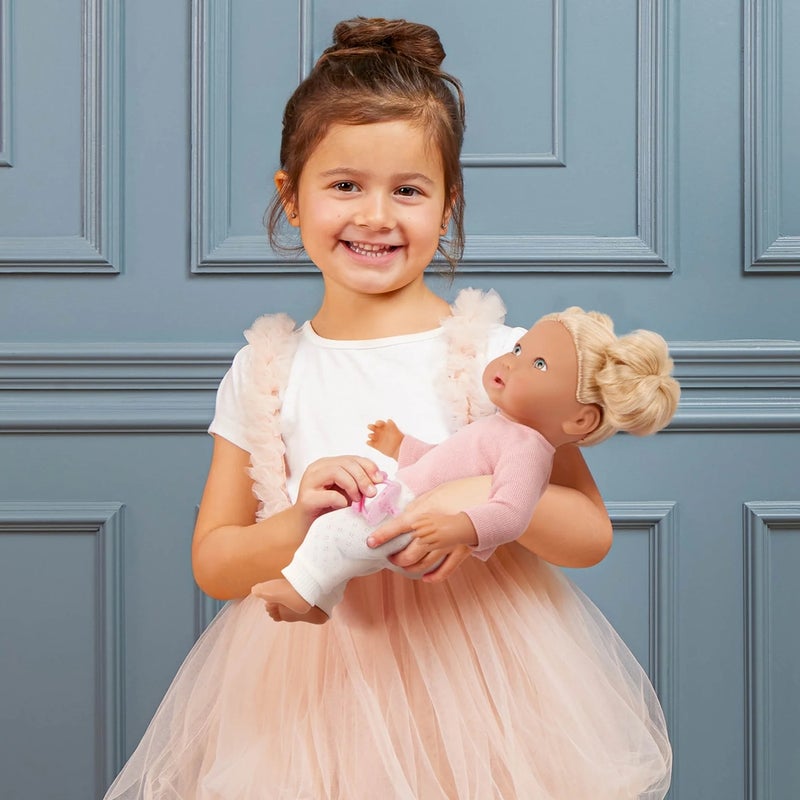 لولا بيبي دمية طفل بشعر أشقر مموج 14بوصة - LBY7270Z - Image 5