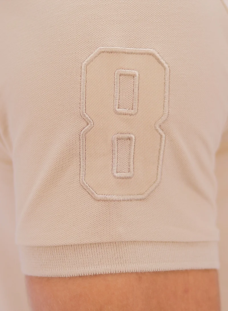جيوردانو Men's Napoleon Polo  - Khaki