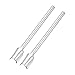 uxcell uxcell Half-Round Shaped Leather Cutter Punch 10mm Strap End Punch Tool for Crafting Strap Belt Wallet and Bag 2pcs  - Image 2