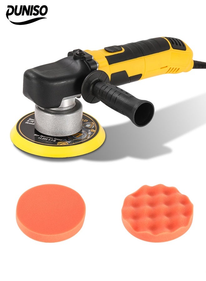 DUNISO Car Buffer Polisher，Multifunctional Car Polishers Kit，with Detachable Handle，Six Speed Regulation，Low Noise，for Polishing Cars, Furniture, Floors, Stones,600-3000 RPM - Image 1