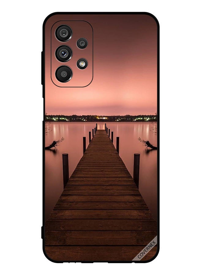 Covernex Protective Case Cover For Samsung Galaxy A23 5G Pathway To Sea Evening - Image 1