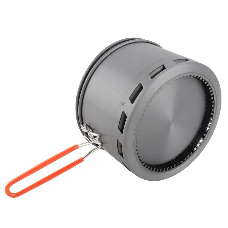 Rengue Hard Anodized Aluminum Camping Pot 2.1L Efficient Heat for Hiking Backpacking - Image 5