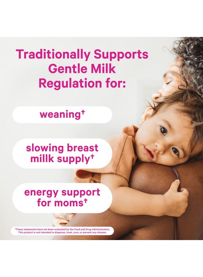 Pink Stork No Flow: Dry Up Breast Milk Supply with Sage, Parsley, and B Vitamins, Postpartum Essentials for Women to Stop Breastfeeding and Decrease Milk Production, 60 Capsules - Image 3