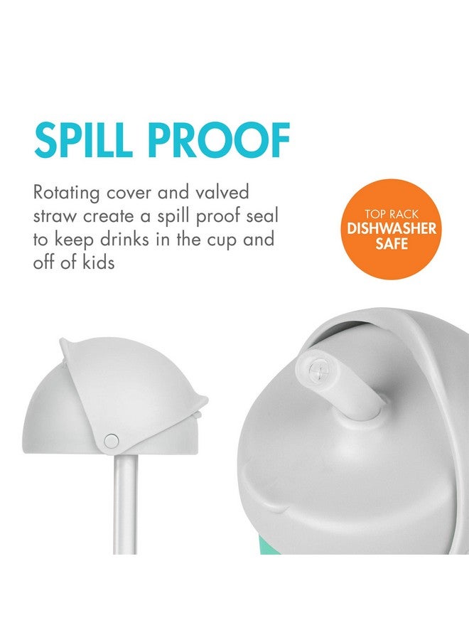 بون غطاء كوب الشرب المصنوع من السيليكون من Boon Nursh - غطاء تحويل للزجاجات - غطاء كوب للأطفال الصغار - يحول زجاجات الأطفال إلى أكواب - قطعتان - Image 3