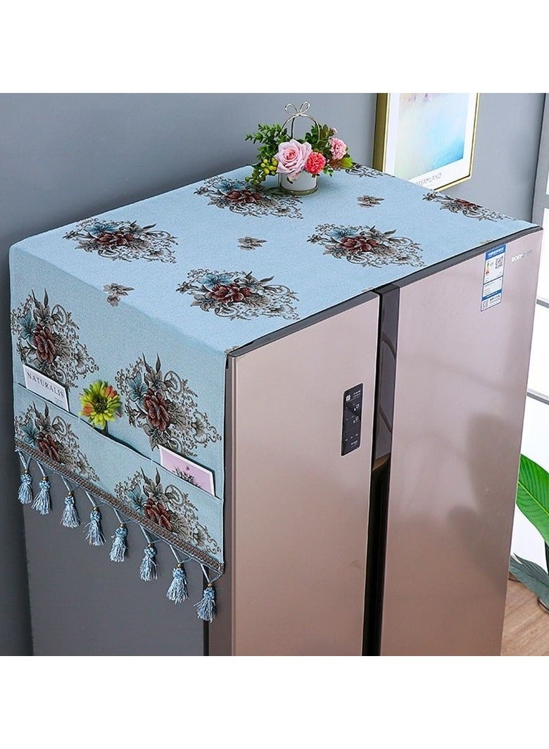 EBMINI Anti Slip Refrigerator Dust Cover Dust Cloth Cover 