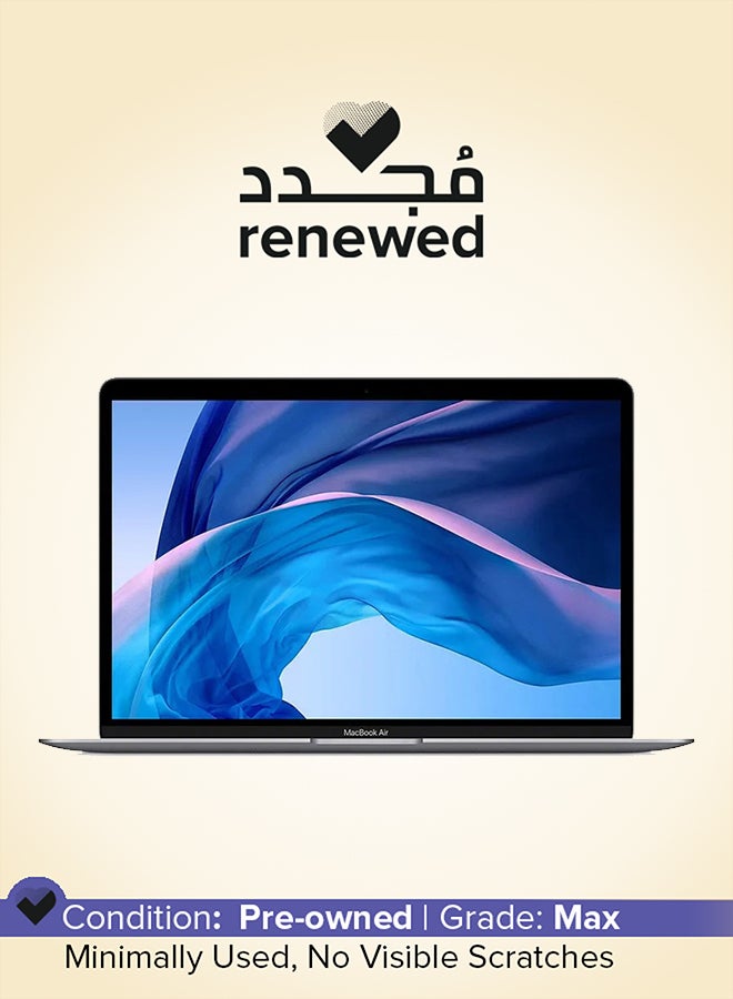 Renewed - MacBook Air (2020) Laptop With 13.3-Inch Display, Core i3 Processor/8GB RAM/256GB SSD/macOS English Space Grey
