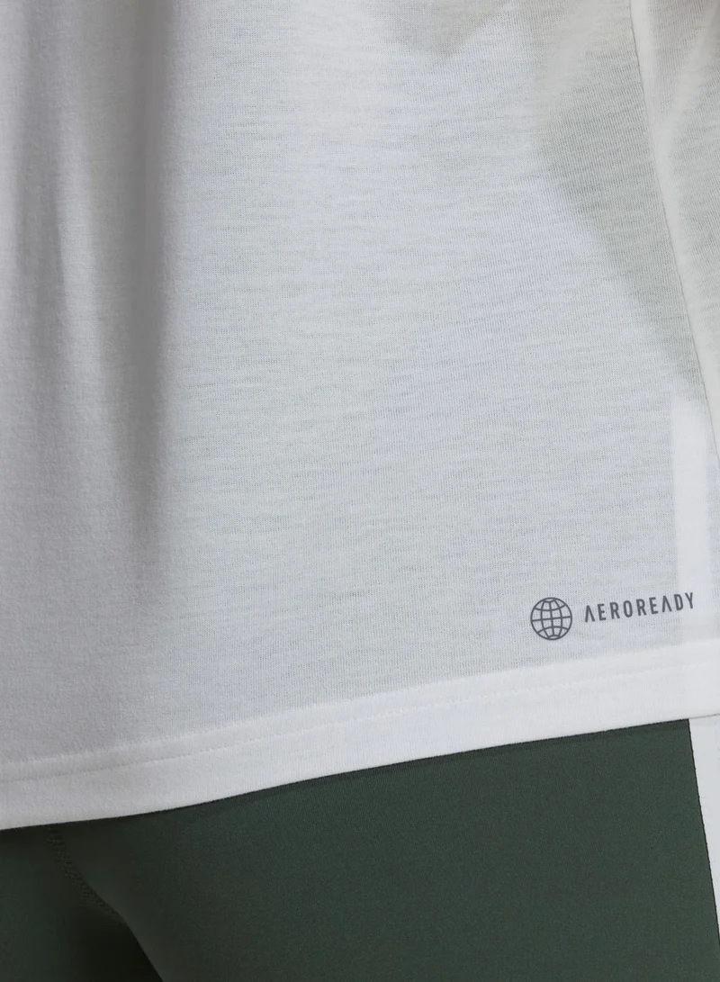 Adidas Floral Logo T-Shirt