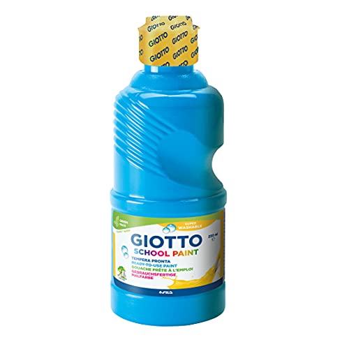 GIOTTO Super Washable School Paint, Ready to Use, 3 x 250ml Classic Colours, Ideal for Children, Parties and Schools - Image 4