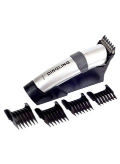 DIGNLIGN Professional Electric Hair Clipper With Blades Silver/Black  - Image 2