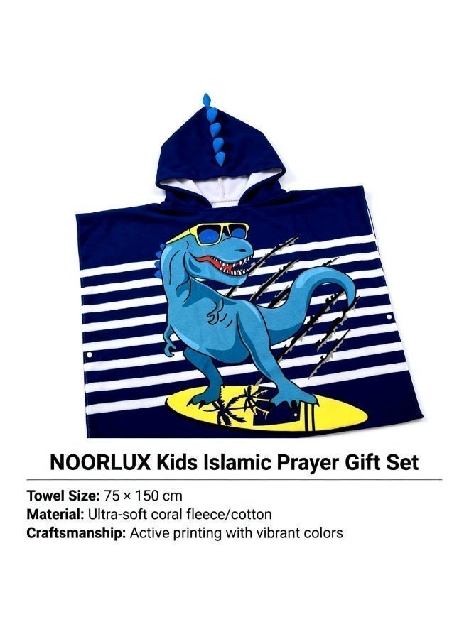 NOORLUX Children's Prayer Gift Set / Ramadan Gift / Birthday / Children's Day / Children's Prayer Blanket / Children's Rosary / Children's Bath Towel - Image 5