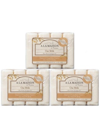 La Maison Oat Milk Bar Soap Triple French Milled Natural Moisturizing Hand Soap Bar (12 Bars Of Soap 3.5 Oz) - pzsku/Z2E97F301E56C0F0A0777Z/45/_/1696069088/65f5bae0-48f1-4804-b05f-7552bb58146f