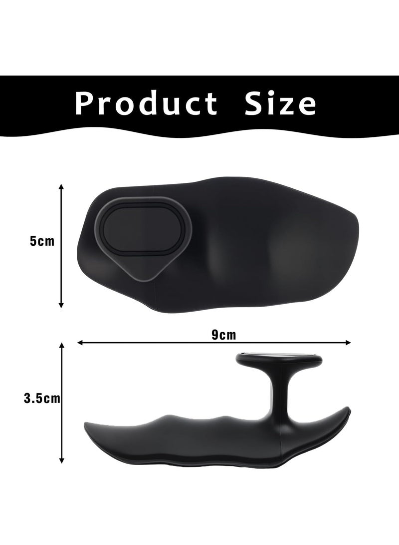 إيزي لايف مقابض سيليكون غير قابلة للانزلاق للتمارين الرياضية، وسادات قبضة مريحة بتصميم مريح لتمارين القوة ورفع الأثقال، بديل مثالي للقفازات للرجال والنساء، مناسبة لتمارين العقلة والدامبل - Image 4