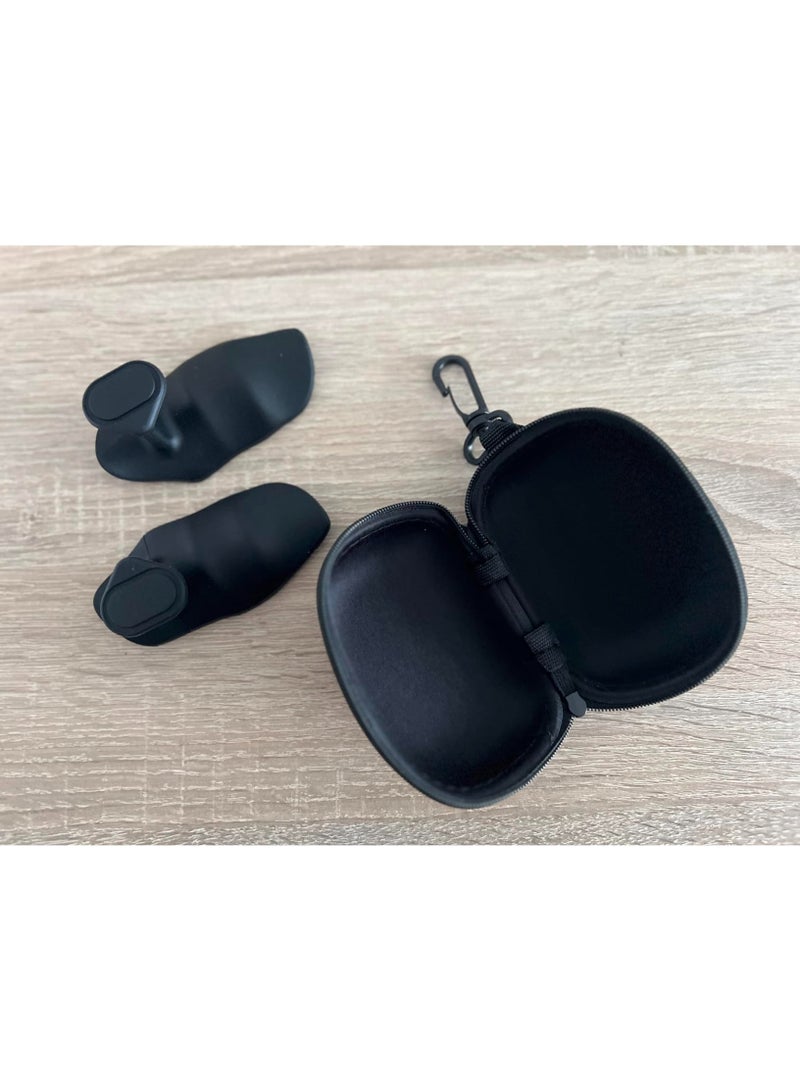 إيزي لايف مقابض سيليكون غير قابلة للانزلاق للتمارين الرياضية، وسادات قبضة مريحة بتصميم مريح لتمارين القوة ورفع الأثقال، بديل مثالي للقفازات للرجال والنساء، مناسبة لتمارين العقلة والدامبل - Image 2