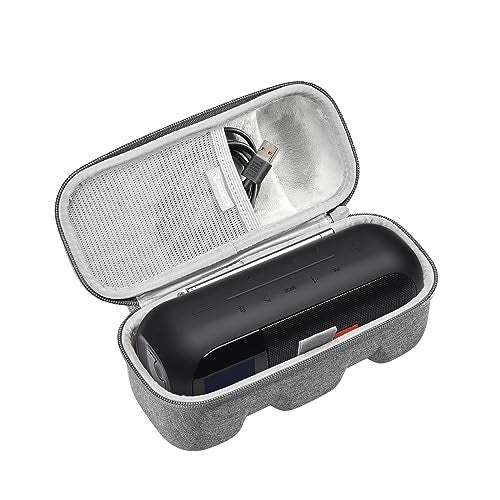 RLSOCO حافظة RLSOCO لجهاز JBL FLIP 5/FLIP 6/FLIP 7/FLIP 4/FLIP Essential 2/FLIP Essential مكبر صوت بلوتوث محمول مقاوم للماء & جهاز JBL Tuner 2 راديو DAB DAB+ FM محمول (رمادي) - Image 4