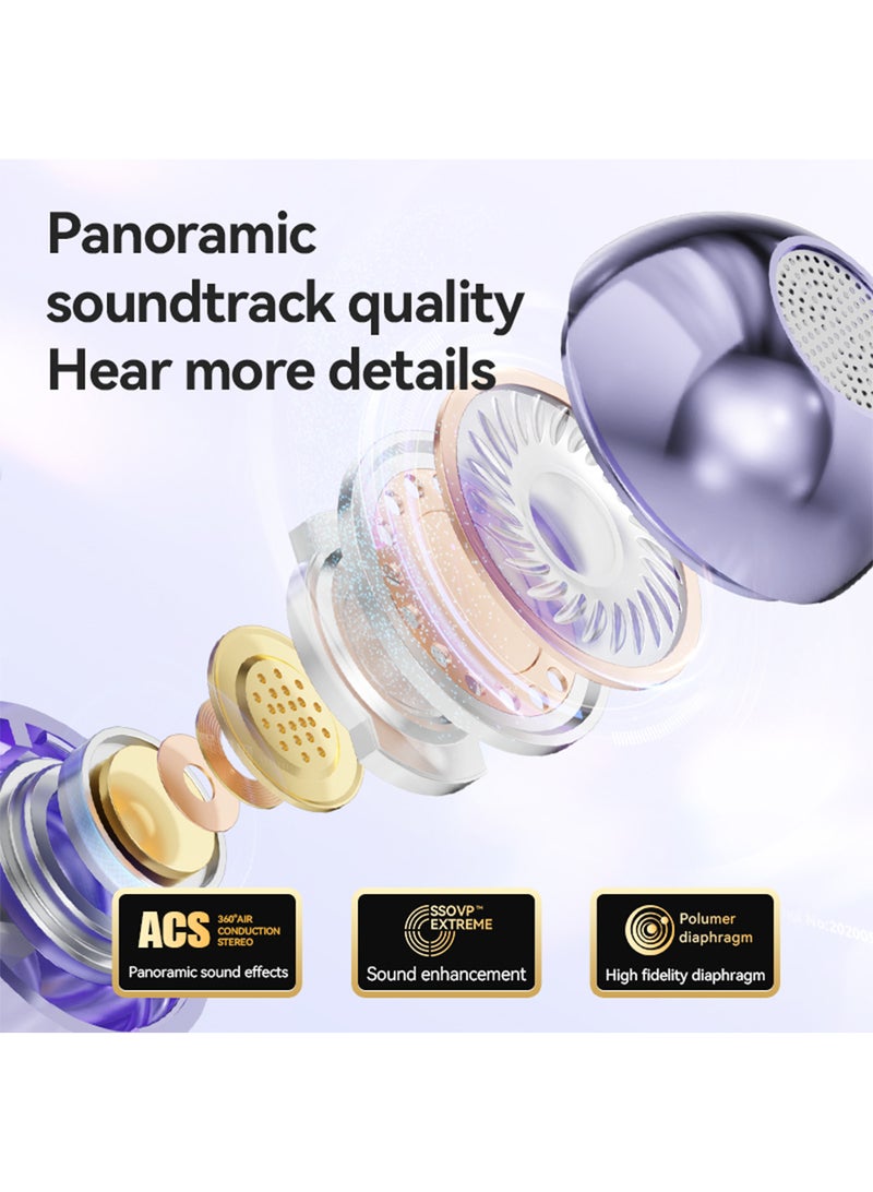 AI Language Translator Earbuds,144 Languages Bluetooth Translator Device and Accents 8 Offline Language Translation, Two-Way Translator Earphones for Language Learning/Travel/Business - Image 4