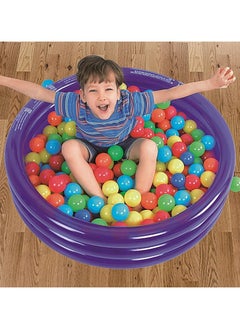 Fun Inflatable pool with 50 colorful balls  - Image 1