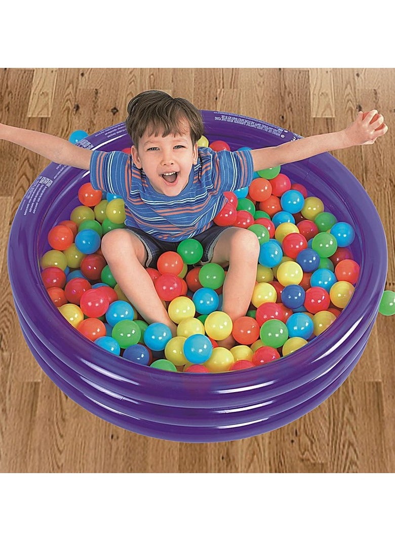 Fun - Inflatable pool with 50 colorful balls - Image 1