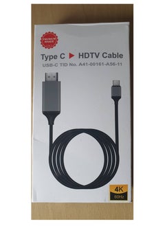 Generic Factory Price 4k Hdmi Video Cable USB 3.1 Type-c to Hdtv Adapter Cable Male to Male Type C Usb Mobile Hdmi Cable for Phone to TV  - Image 2
