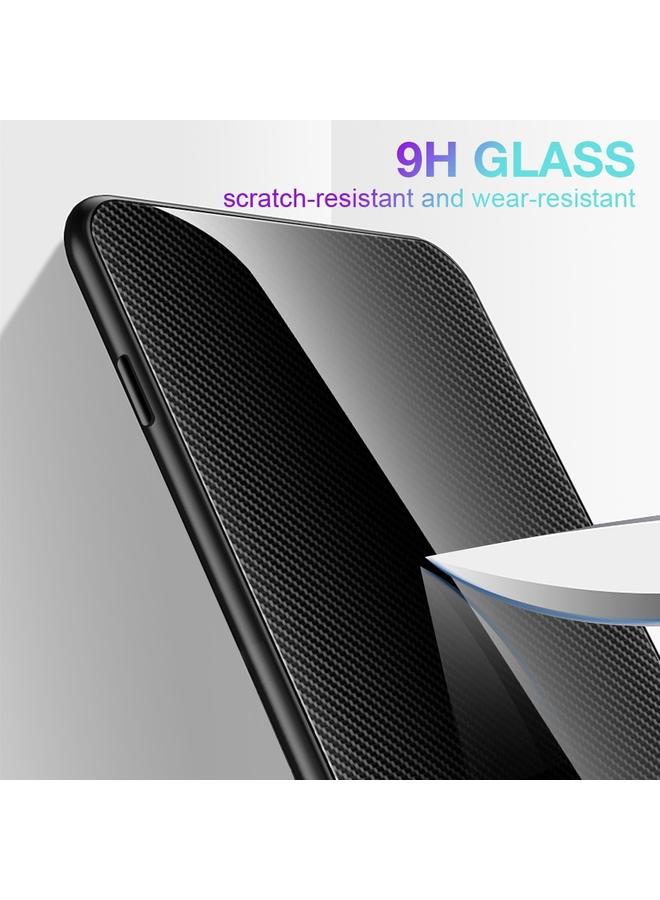 S-TOP Case For iPhone 16 Pro Max Texture Gradient Glass TPU Phone Case - Image 2