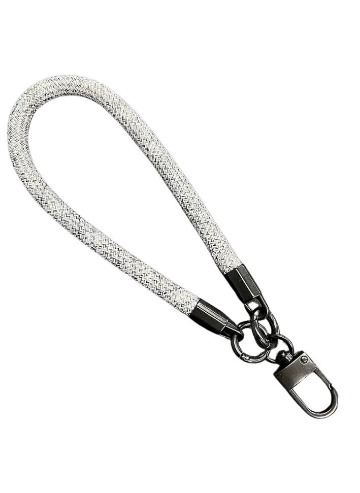 Generic Premium Wrist Strap Cell Phone Lanyard anti theft, Soft Nylon Thick Rope, Phone Hand Strap With Phone Patch Compatible with Phone, Airpods, Purse, Keychain and More 20 Cm  - Image 1